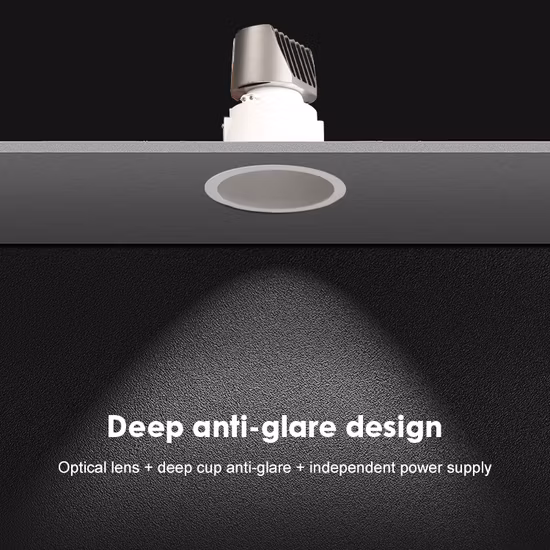 Allway Commercial Wall Wash Down Light LED empotrable Downlight cuadrado delgado