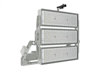 Luz deportiva LED, luz profesional para estadios de 1500 W, alto rendimiento lumínico